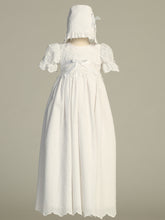 Sabrina Baby Christening Gown – Graceful Embroidered Baptism Dress